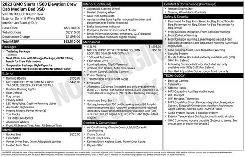 gmc sierra 1500 2023 3GTUUCED1PG351024 image gmc sierra 1500 2023 3GTUUCED1PG351024 image